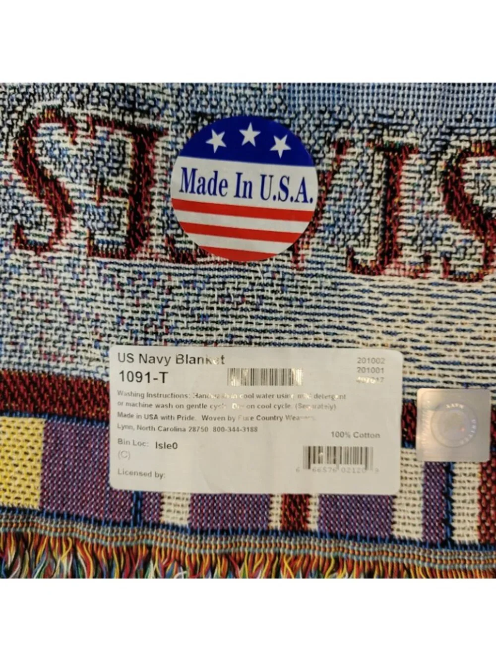 Pure Country Weavers us navy